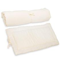 Colchonete 2 Em 1 Colchao Berco Passeio Portatil Pillow Bebe