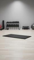 Colchonete Academia 100x50x3cm Espuma D80 Preto