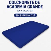 Colchonete academia pilates ioga recreação treino abdominal ginastica D23 120x60x03