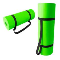 Colchonete Academia Tapete Yoga - 100x50x10 Cor Preto Fitness - oem