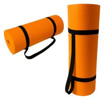 Colchonete Academia Tapete Yoga - 100x50x10 Cor Preto Fitness - oem