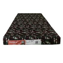 Colchonete Acampamento Camping Colchão Retiro Portátil Solteiro Espuma D20 188cm