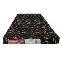 Colchonete Acampamento Camping Colchão Retiro Portátil Solteiro Espuma D20 4x88x188cm