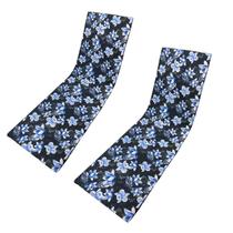 Colchonete Almofadado De Espreguiçadeira kit 2uni Folha azul