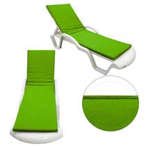 Colchonete Almofadado De Espreguiçadeira Piscina Verde Claro