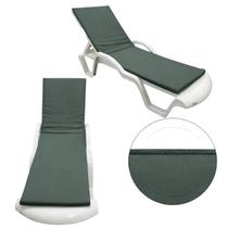 Colchonete Almofadado De Espreguiçadeira Piscina Verde
