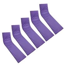 Colchonete Almofadado Espreguiçadeira Piscina Liso Roxo 5 unidades