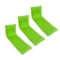 Colchonete Almofadado Espreguiçadeira Piscina Verde limão claro Liso 3un