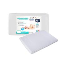 Colchonete Baby - Lavável em Máquina - 53 cm x 91 cm - Branco - Fibrasca