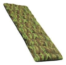 Colchonete Camping Solteiro Camuflado Acampamento Trilha