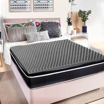 Colchonete Casal D33 Caixa De Ovo Luckspuma 04x135x185 Casal