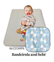 Colchonete Colchão Infantil Para Bebê 90X60 Bandeirola ul