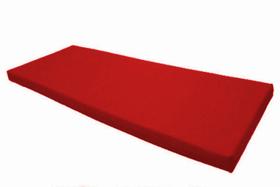 Colchonete / Colchão Para Visita D45 com Selo do Inmetro 180 x 60 x 3,8 cm Dobrável Vermelho - Orthovida Colchões