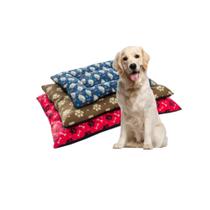Colchonete com zíper oxford pets, cachorro e gatos, médio, grande e gigante