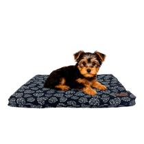 Colchonete Coraçãozinho Pra Cachorro Cama Slim Zoola 60x50cm Tam 1 Reforçada Viagem Passeio