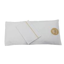 Colchonete de Carrinho Enxoval Bebê 3 Peças 100% algodão - Urso Bege