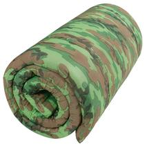 Colchonete dobrável camuflado Camping 185x60x3