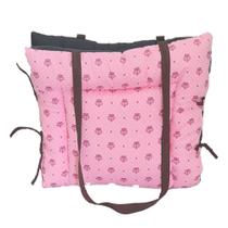 Colchonete e Bolsa 2 em 1 Pet Hanna Top Pequeno Retangular Impermeável