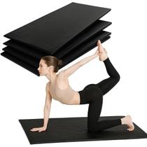 Colchonete Espuma Alta Densidade Impermeável P/ Pilates Yoga Treino Fitness Exercícios Diário Compacto P/ Casa