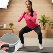 Colchonete EVA 100x50 20mm Grosso Emborrachado Academia Pilates Ginastica Yoga Exercício Em Solo Fitness Abdominal Antiderrapante Impermeável