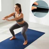 Colchonete EVA 100X50cm Altura Grossa 10MM Diversas Cores Cinza Preto Azul Rosa para Academia Atividades Físicas Exercícios Yoga Cross Anti Impacto