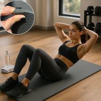 Colchonete EVA 100X50cm Altura Grossa 10mm Diversas Cores para Academia Atividades Físicas Exercícios Yoga Cross Anti Impacto Emborrachado