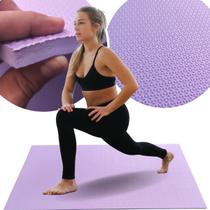 Colchonete EVA 100X50cm Altura Grossa 10mm Diversas Cores para Academia Atividades Físicas Exercícios Yoga Cross Anti Impacto Emborrachado