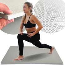 Colchonete Ginastica Academia Solteiro 100x50cm Eva Grosso de 10mm para Escola Yoga Exercícios Funcionais Alongamento Diversas Cores