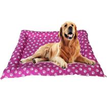 Colchonete Grande P/ Cachorro e Gato Rosa Pet Lavável 100cm Colchonete Grande P/ Cachorro e Gato Rosa Pet Lavável 100cm