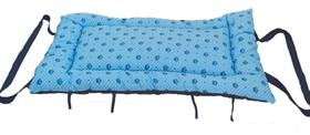 Colchonete Hanna 2 Em 1 Impermeavel Realeza Azul - Comfortpet