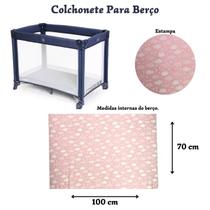Colchonete Infantil Para Cercado Berço Desmontável Colchonete Infantil Para Cercado Berço Desmontável
