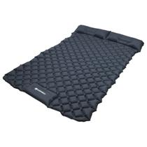 Colchonete Inflável Casal Dott 1,95m Cinza Camping Guepardo Colchonete Inflável Casal Dott 1,95m Cinza Camping Guepardo
