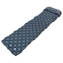 Colchonete Inflável Solteiro Dott 1,85m Azul Camping Nautika Colchonete Inflável Solteiro Dott 1,85m Azul Camping Nautika