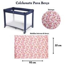 Colchonete Macio Para Berço Desmontavel Chiqueirinho 95x55 Colchonete Macio Para Berço Desmontavel Chiqueirinho 95x55