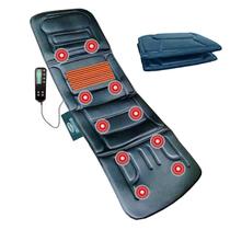 Colchonete Massageador 10 Motores, Magnético, Infravermelho Longo, 5 Tipos de Massagem, Aquecimento - Tsuyoi Colchonete Massageador 10 Motores, Magnético, Infravermelho Longo, 5 Tipos de Massagem, Aquecimento - Tsuyoi