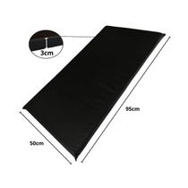 Colchonete Ortopédico 95x45x3cm Fitness Impermeável Academia Exercícios Solo Premium Colchonete Ortopédico 95x45x3cm Fitness Impermeável Academia Exercícios Solo Premium