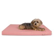 Colchonete para Cachorro com Zíper Caminha Pet Impermeável 80x60 Rose