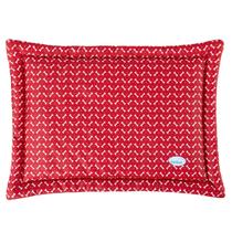 Colchonete para Cachorro Gato Caminha Pet 80x60 Ossinho Vermelho Colchonete para Cachorro Gato Caminha Pet 80x60 Ossinho Vermelho