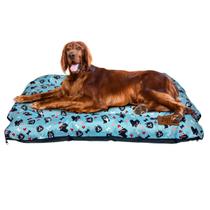 Colchonete Para Cachorro Gato Caminha Pet Zoola Céu Azul 100Cm X 80Cm Tamanho 4 GG