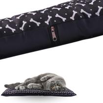 Colchonete Para Cães e Gatos 50cm x 40cm Caminha Impermeável Lavável Com 5 Refis