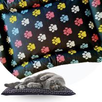 Colchonete Para Cães e Gatos 50cm x 40cm Impermeável Lavável Com 5 Refis Caminha Colchonete Para Cães e Gatos 50cm x 40cm Impermeável Lavável Com 5 Refis Caminha