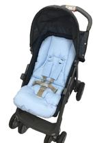 Colchonete Para Carrinho De Bebê Universal Azul Bebê