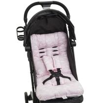 Colchonete Para Todos Os Carrinho Almofadado - NOITE ESTRELADA ROSA