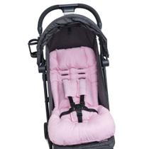 Colchonete Para Todos Os Carrinho Fofinho Luxo - ROSA BEBÊ
