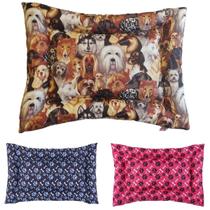 Colchonete Pet Cães e Gatos 50cm x 40cm Impermeável Lavável Marrom Com 5 Refis