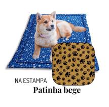 Colchonete Pet P Cães E Gatos 60X40 100% Pvc - Patinha Bege
