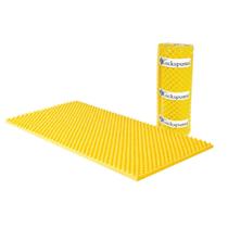 Colchonete Solteiro D18 Casca de Ovo Anti Stress (85x185x4) - Luckspuma Colchonete Solteiro D18 Casca de Ovo Anti Stress (85x185x4) - Luckspuma