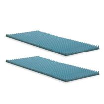 Colchonete Solteiro D28 Casca de Ovo Anti Stress Kit c/2 Unidades (80x190x7) - Ortobom Colchonete Solteiro D28 Casca de Ovo Anti Stress Kit c/2 Unidades (80x190x7) - Ortobom