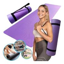 Colchonete Tapete em EVA para Yoga Ginástica Pilates 180cm x 53cm Espessura de 10mm - Bee Fast