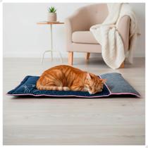 Colchonete Tapete Pet para Gatos Bordado com Arranhador Colchonete Tapete Pet para Gatos Bordado com Arranhador